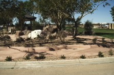 Landscaping project - desert valley cemetery, high desert, ca