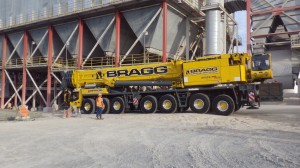 Preparing Crane for tilt-up lift