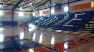 Completed construction on Lewis Center Gym