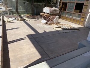 stamped concrete work victorville